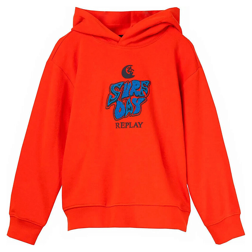 Изображение товара REPLAY Толстовка с капюшоном SB2453.051.22739, цвет: Оранжевый, размер: 150 см