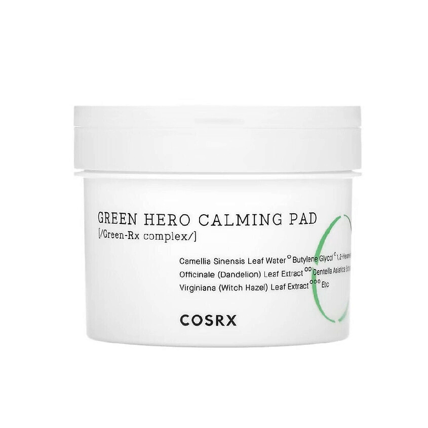 Изображение товара COSRX Успокаивающие диски Green Hero Calming Pad, 70 шт.