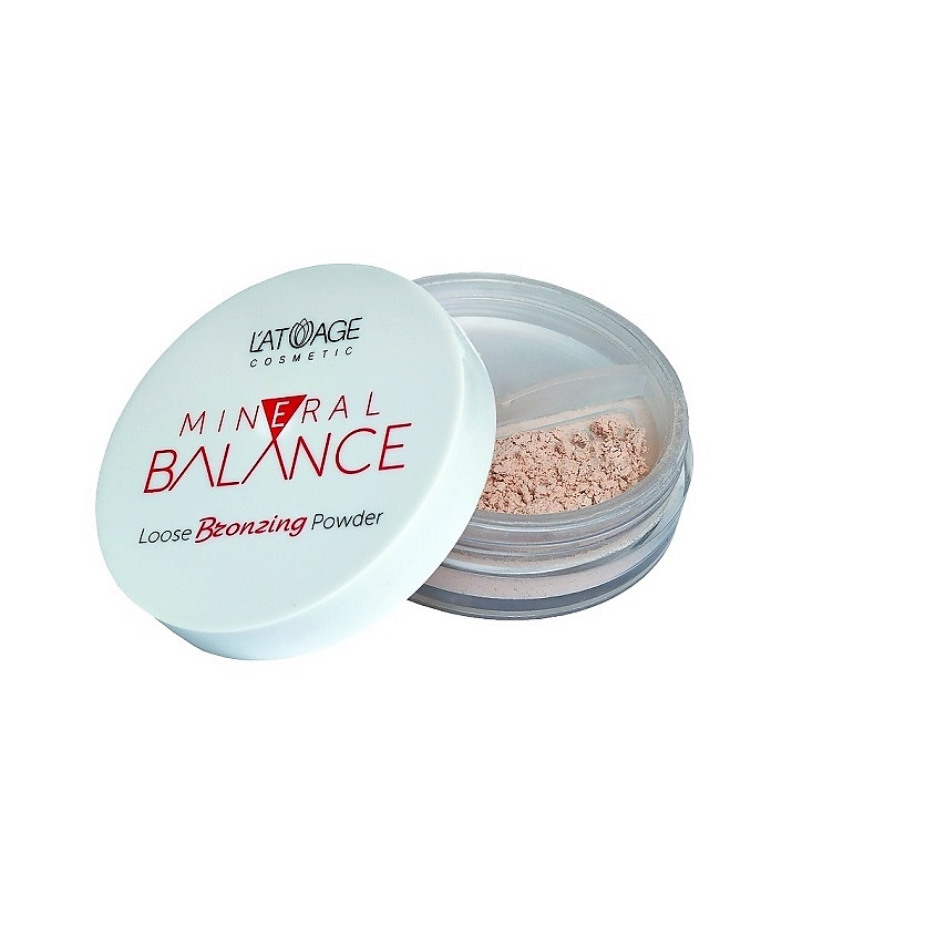 Изображение товара L'ATUAGE COSMETIC Пудра-бронзер Рассыпчатая Минеральная MINERAL BALANCE, тон 701