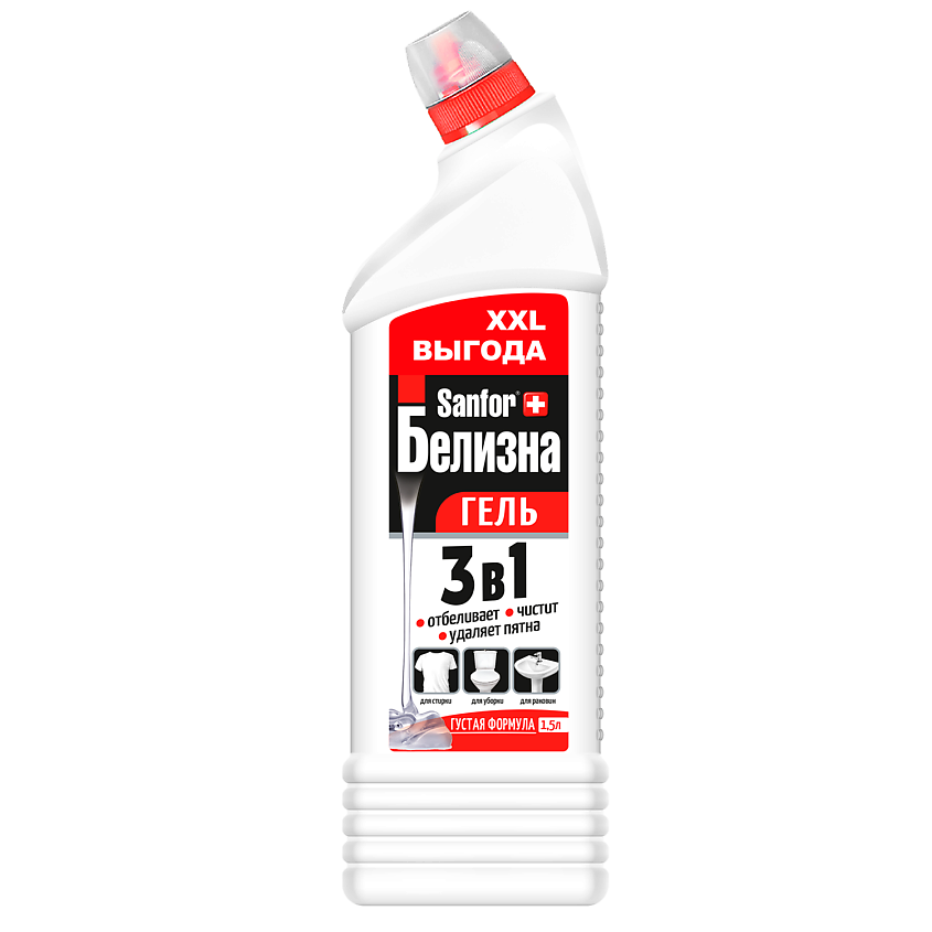 Изображение товара САНФОР БЕЛИЗНА Гель отбеливающий комплексного действия 1500 мл