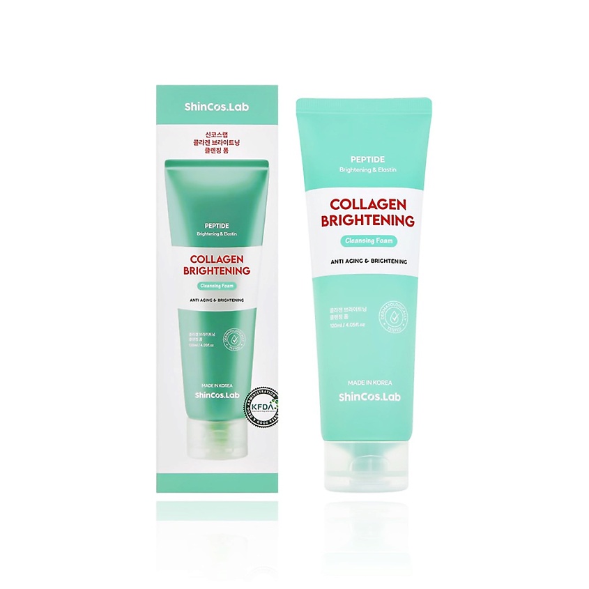 Изображение товара Пенка для лица SHINCOS.LAB ANTI AGING & BRIGHTENING с коллагеном 120 мл