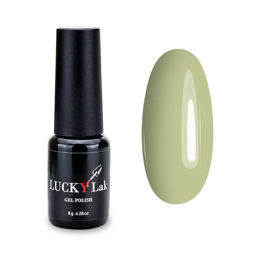 Изображение товара LuckyLak Гель-лак для ногтей №44 Зеленый 11мл долговечное покрытие
