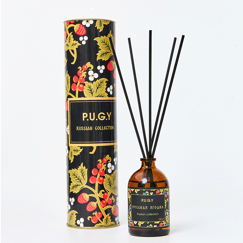 Изображение товара P.U.G.Y Ароматический диффузор для дома "Русская ягодка", 100 мл