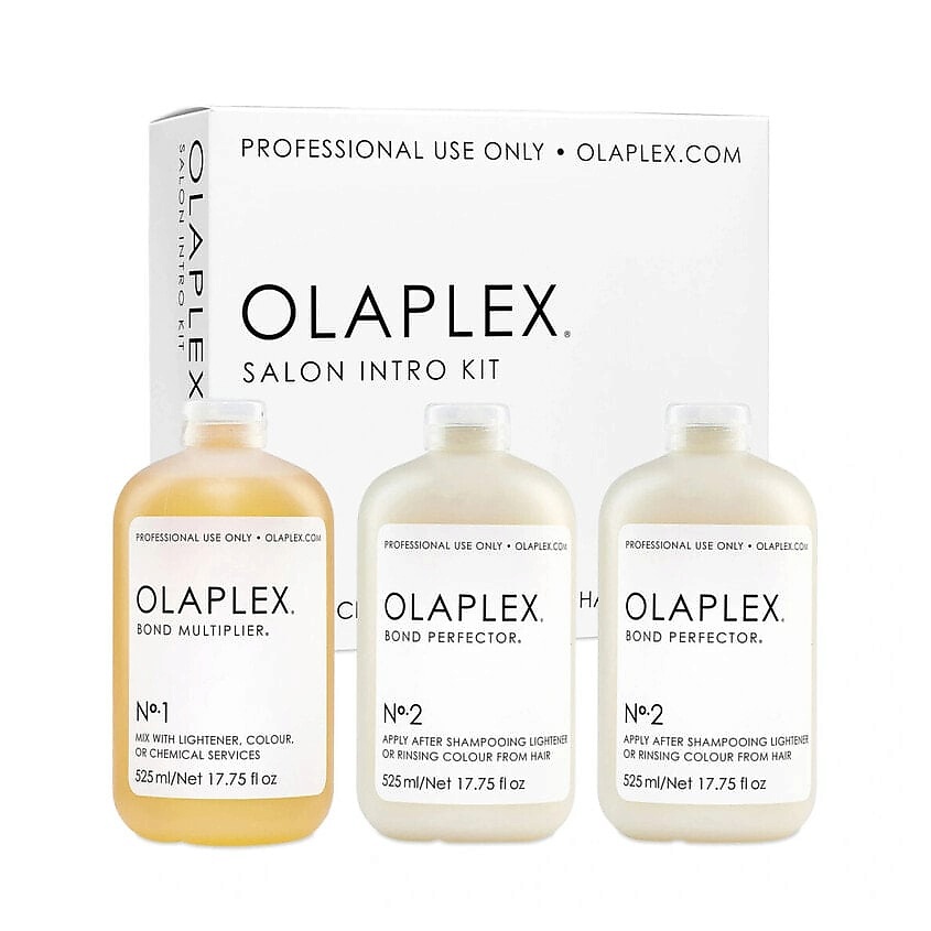 Изображение товара Набор Olaplex Salon Intro Kit для окрашенных волос Bond Multiplier №1 + Bond Perfector №2