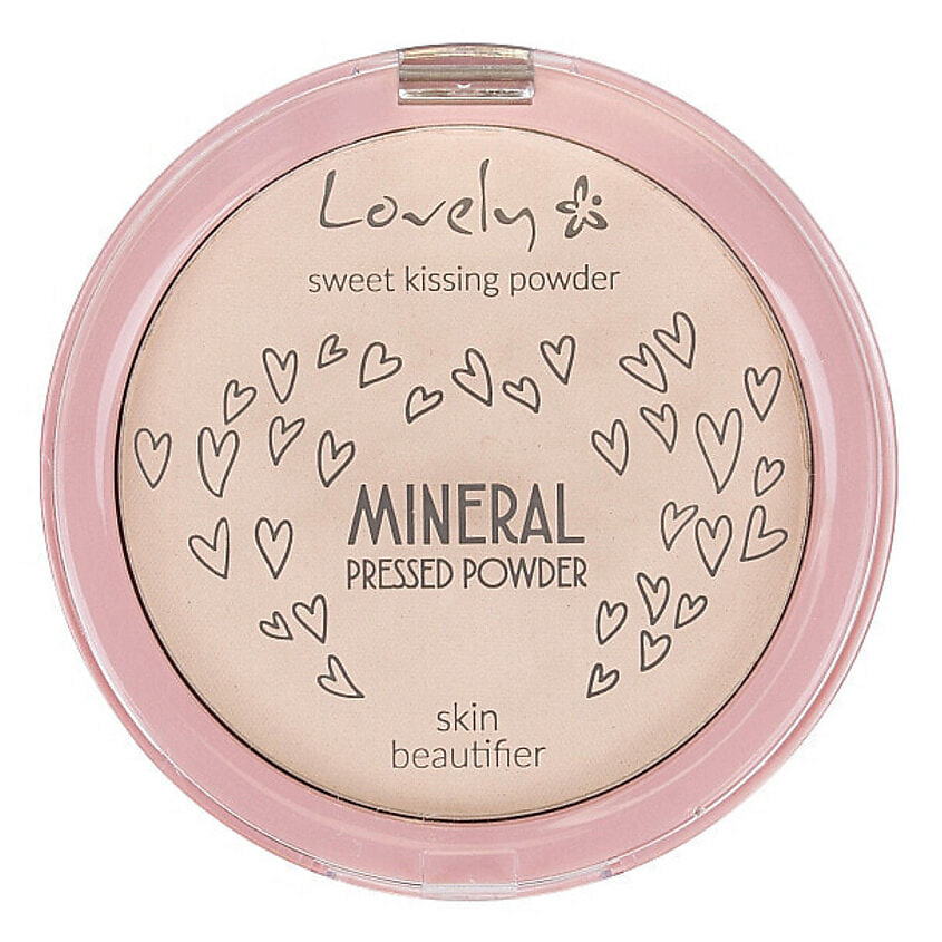 Изображение товара LOVELY Пудра для лица Mineral Бежевый 10 - Стойкое матовое покрытие