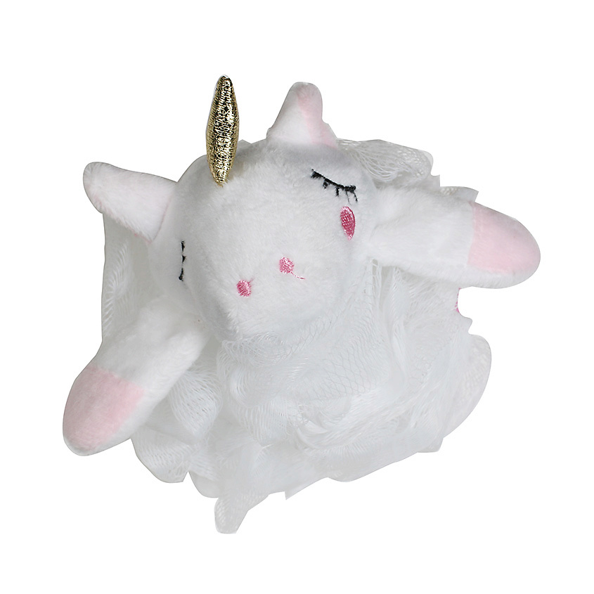 Изображение товара Мочалка для душа UNICORNS APPROVE в виде единорога