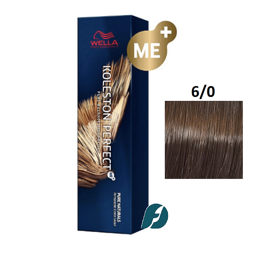 Изображение товара WELLA PROFESSIONALS Краска для волос Koleston Perfect ME+, 6/0 Темный блонд натуральный
