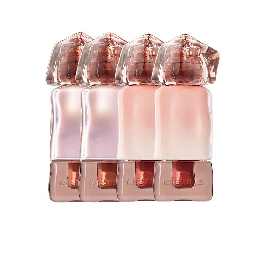 Изображение товара MISTINE Набор блесков для губ Thai Latte 4 оттенка