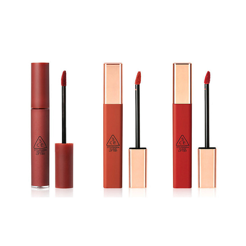 Изображение товара 3CE Набор: Тинт для губ Velvet Lip Tint + Тинт для губ Cloud Lip Tint, SPEAK UP + MACARON RED + NEEDFUL