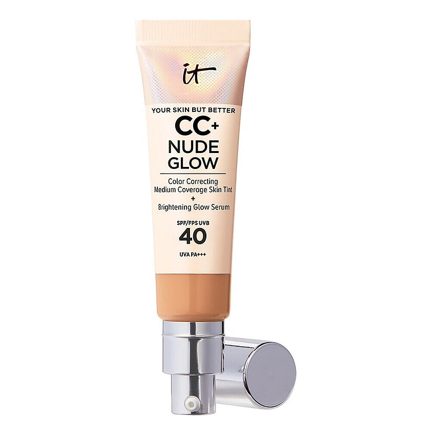 Изображение товара IT COSMETICS Тональный крем с эффектом сияния CC+ Nude Glow SPF40, Neutral Tan