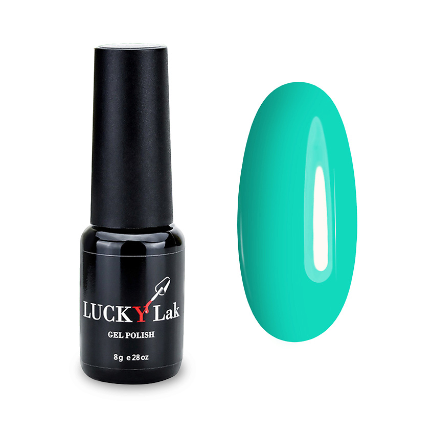 Изображение товара Luckylak Гель-лак Kapsula №65 Бирюзовый 150 оттенков длительная носка