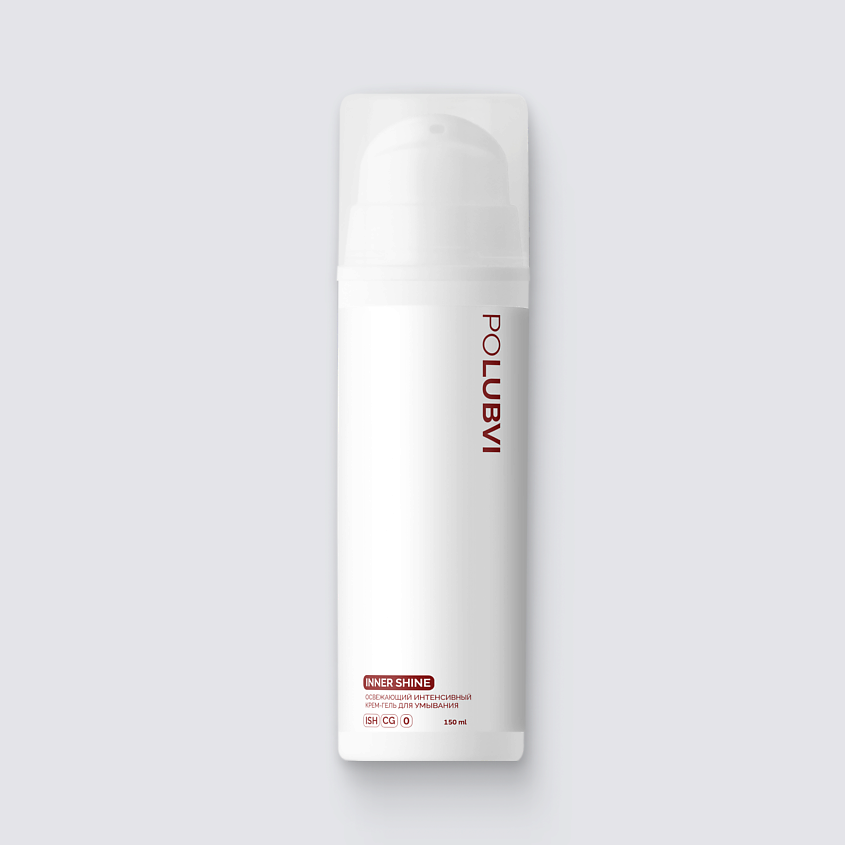 Изображение товара ETO POLUBVI Крем-гель для умывания INNER SHINE для интенсивного очищения и свежести, 150 мл.