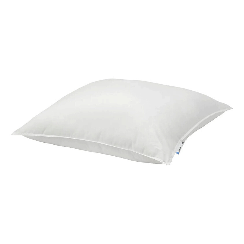 Изображение товара IKEA Подушка низкая VILDKORN 80x80 см, цвет: Белый, размер: 80x80 см