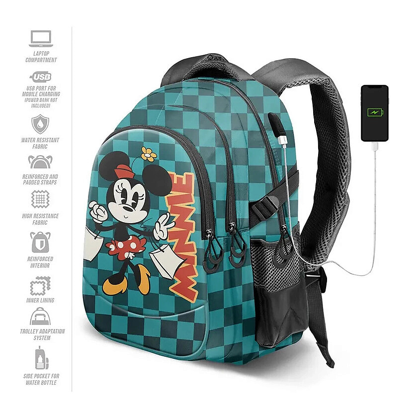 Изображение товара KARACTERMANIA Рюкзак для бега Disney Minnie Mouse Indigo Plus, Синий