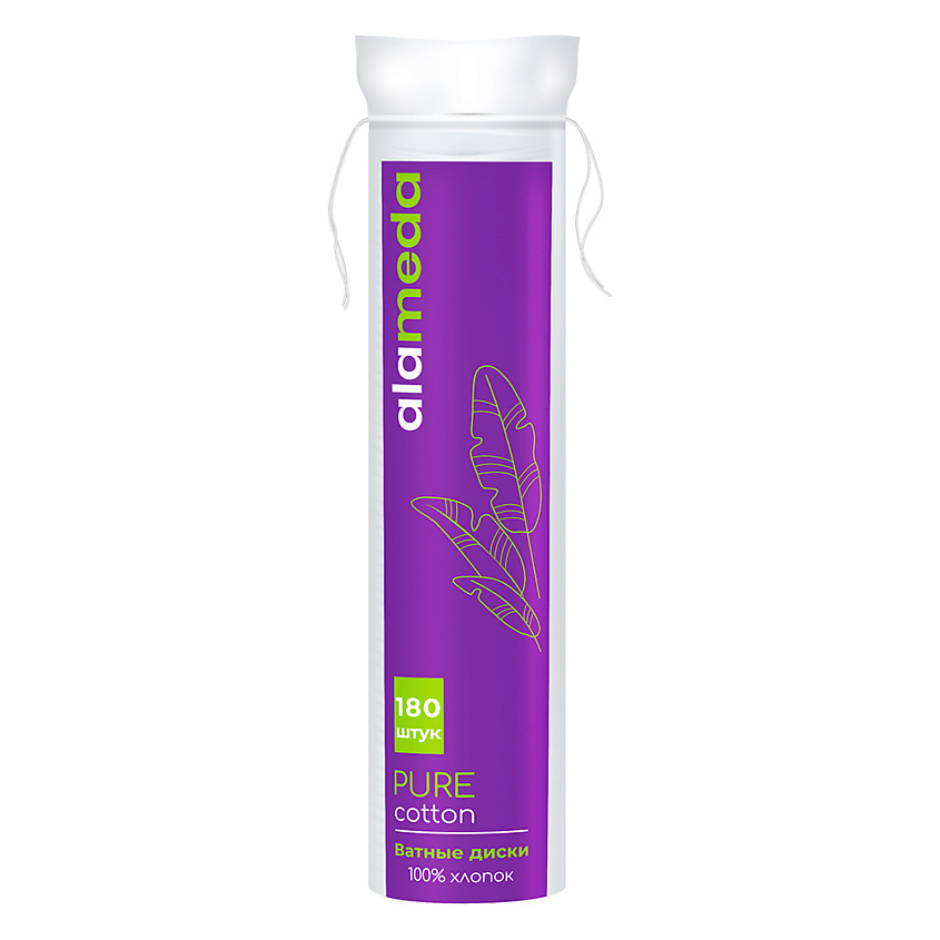 Изображение товара ALAMEDA JOLI ALAMEDA Ватные диски, 120 шт, 180 шт