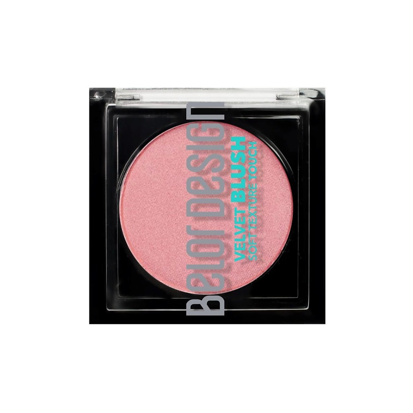 Изображение товара BELOR DESIGN Румяна для лица Velvet Touch, Розово-бежевый
