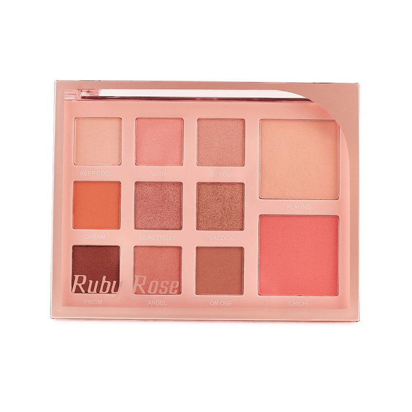 Изображение товара RUBY ROSE Палетка теней для век, Тени для век