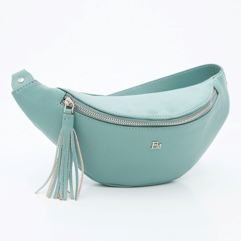 Изображение товара FRANCHESCO MARISCOTTI Сумка поясная бананка кожаная, 1 шт.