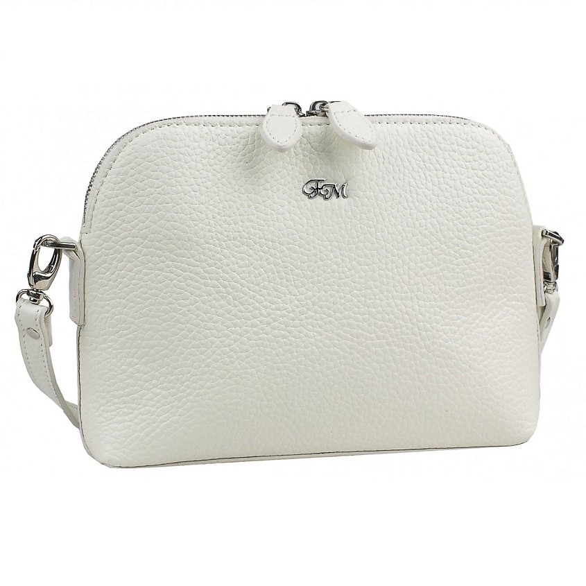 Изображение товара FRANCHESCO MARISCOTTI Сумка кожаная кросс-боди через плечо, Бежевый