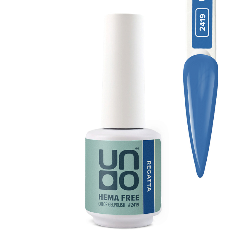 Изображение товара UNO Гель-лак для ногтей HEMA FREE, №2419 Регата