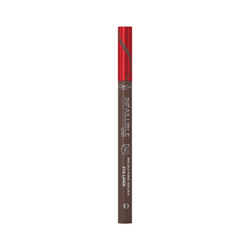 Изображение товара L'ORÉAL PARIS Подводка для глаз Infaillible Grip Microfine Brush Eyeliner, № 02, коричневый, 0.4 г