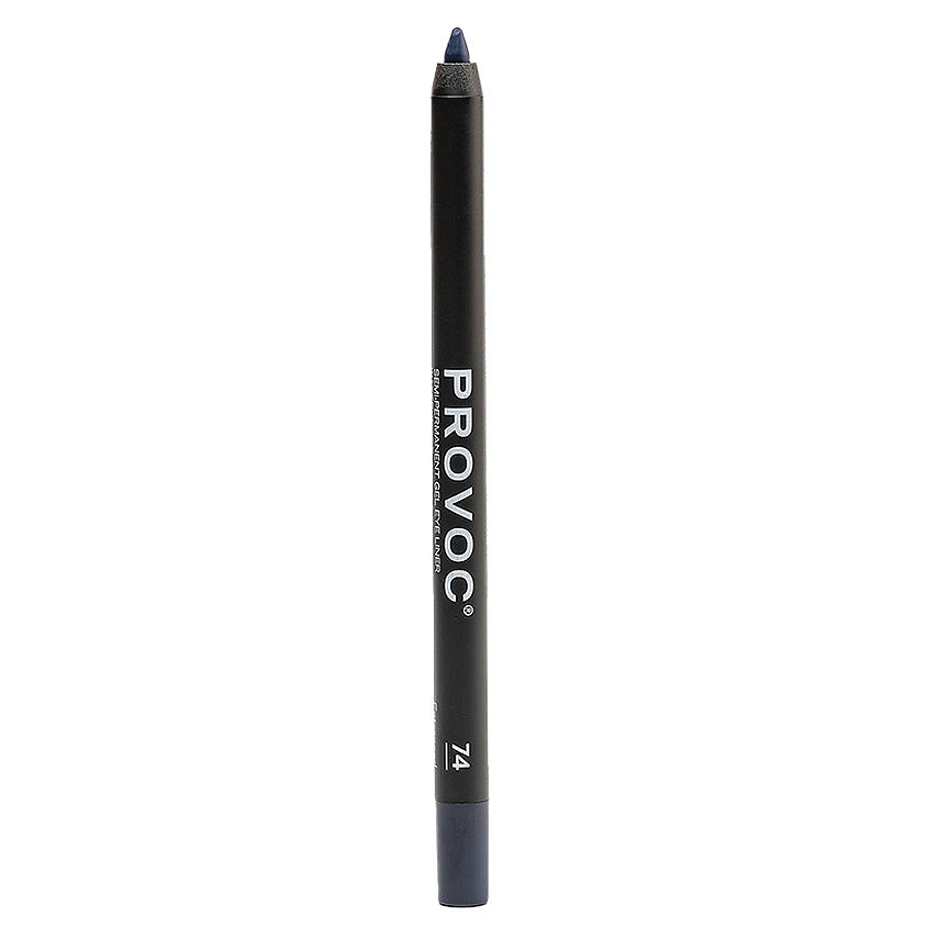 Изображение товара PROVOC Гелевый карандаш для глаз Gel Eye Liner, № 74 Entranced - Темно-синий, 1,2 г