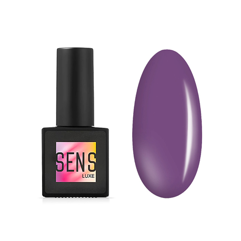 Изображение товара SENS Цветной гель-лак для ногтей 10 мл сиреневый профессиональный лак