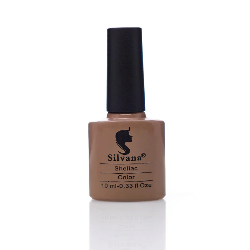 Изображение товара SILVANA Гель-лак для ногтей Shellac, Коричневый, 10 цвет