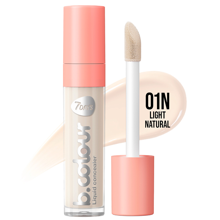 Изображение товара 7DAYS Консилер для лица B.COLOUR, 01N LIGHT NATURAL