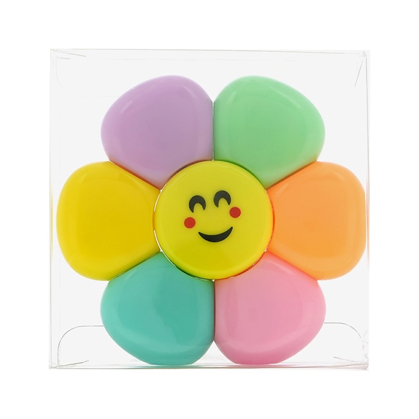 Изображение товара Набор маркеров FUN FLOWER 6 ярких цветов для творчества