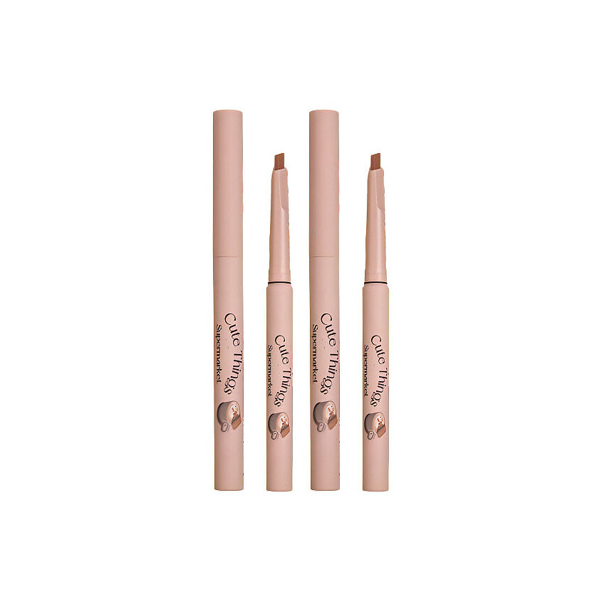 Изображение товара FLORTTE Набор из двух матовых карандашей для губ Velvet Matte Lip Pencil, No. 05