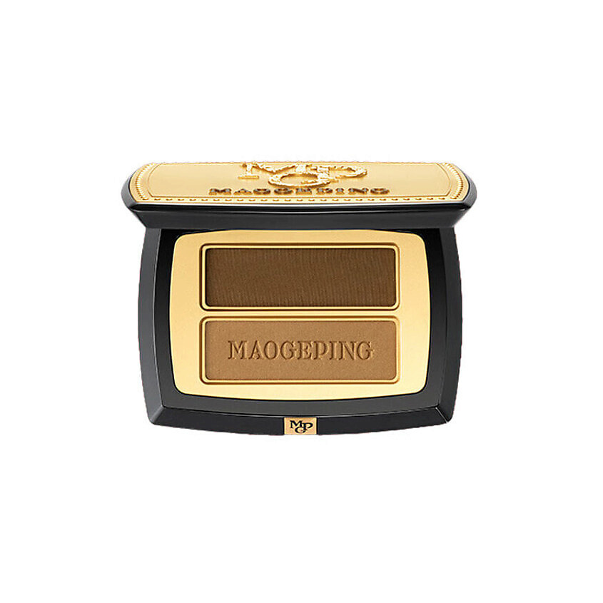 Изображение товара Двухцветные тени для бровей MAOGEPING Two-Color Eyebrow Powder 801