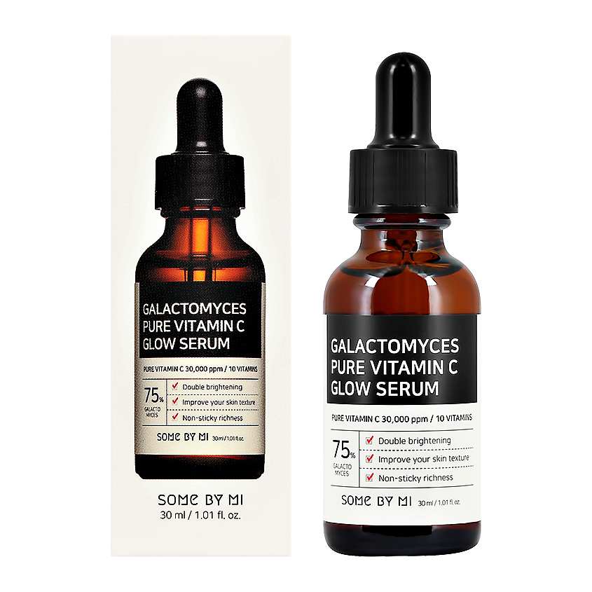 Изображение товара Высококонцентрированная сыворотка для лица с витамином C и галактомисисом 30 мл