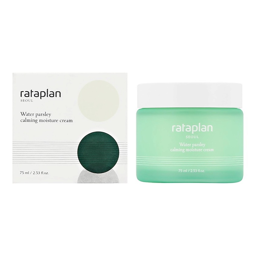 Изображение товара RATAPLAN Крем для лица WATER PARSLEY с экстрактом омежника (успокаивающий), 75 мл