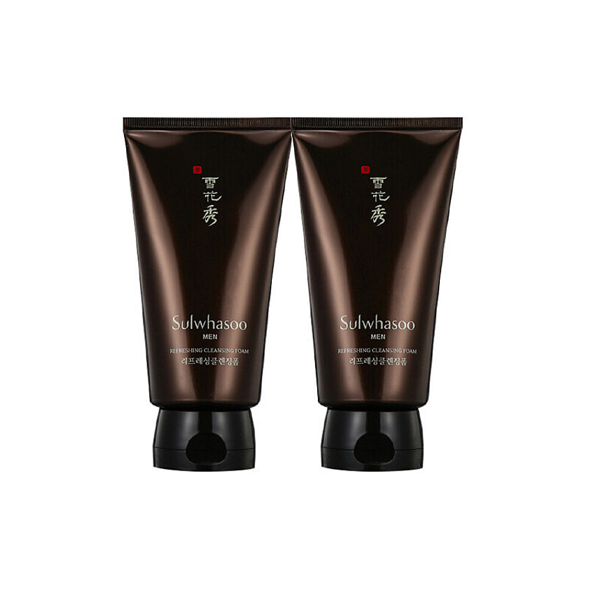 Изображение товара SULWHASOO Мужская пенка для умывания Men Refreshing Cleansing Foam, 2 x 150 мл