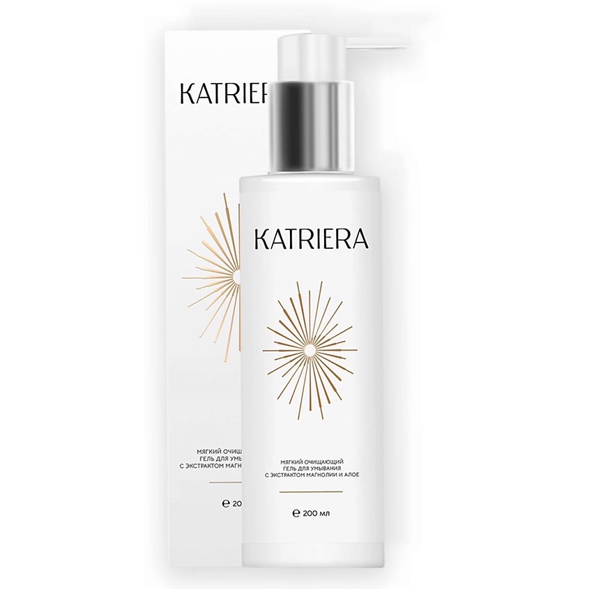 Изображение товара KATRIERA Мягкий очищающий гель с экстрактом магнолиии и алое, 1 шт.