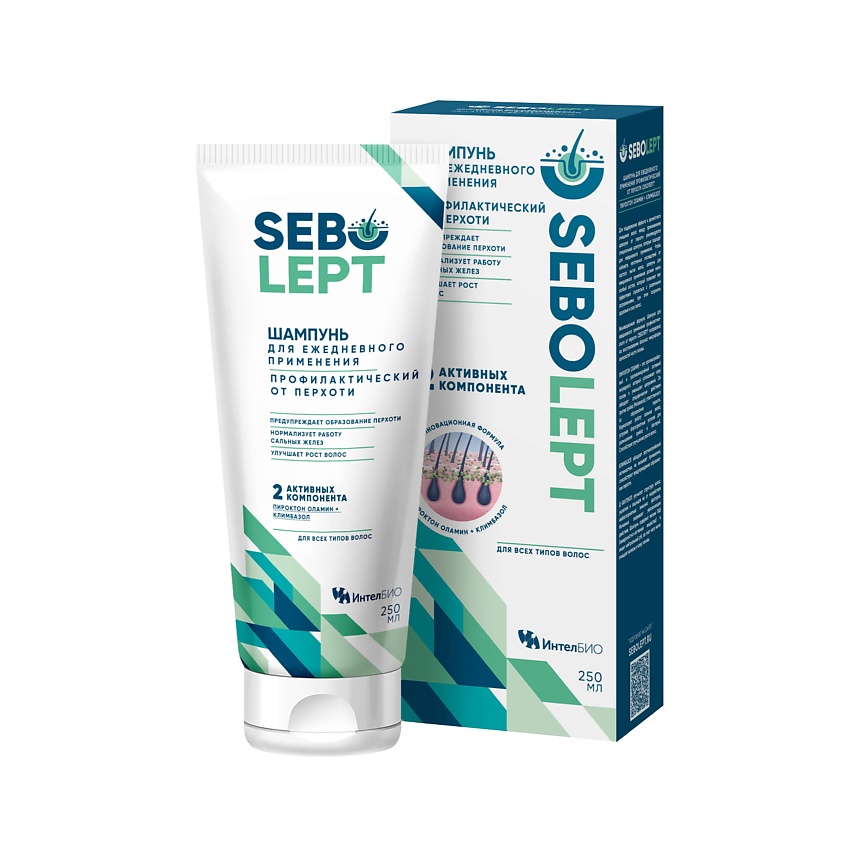Изображение товара SEBOLEPT СЕБОЛЕПТ Шампунь для ежедневного применения, профилактический от перхоти, 1 шт.
