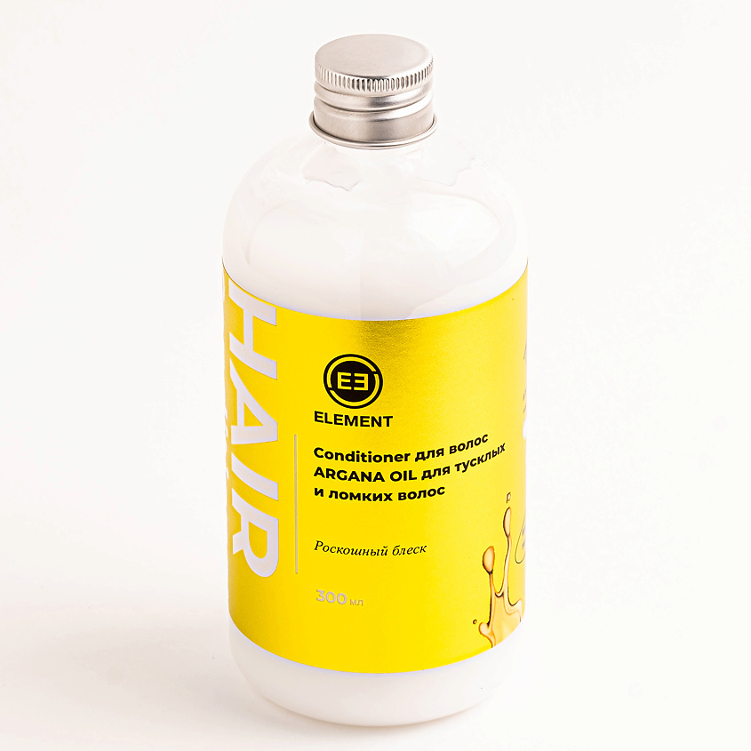 Изображение товара ELEMENT Кондиционер ARGANA OIL для тусклых и ломких волос роскошный блеск, 300 мл