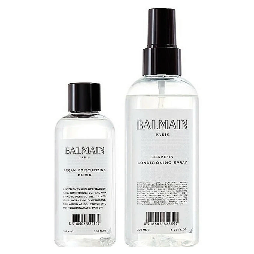 Изображение товара BALMAIN Набор для ухода за волосами Signature Foundation 200 мл + 100 мл увлажняющий эликсир
