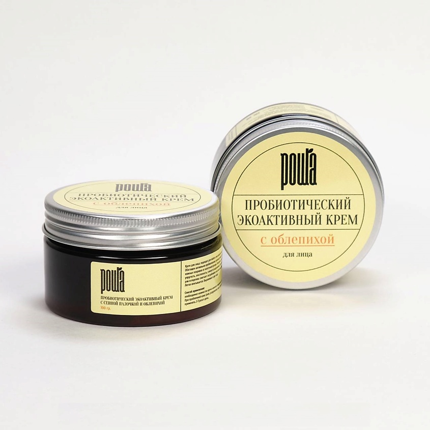 Изображение товара РОЩА Крем пробиотический с облепихой и сенной палочкой, 100 мл