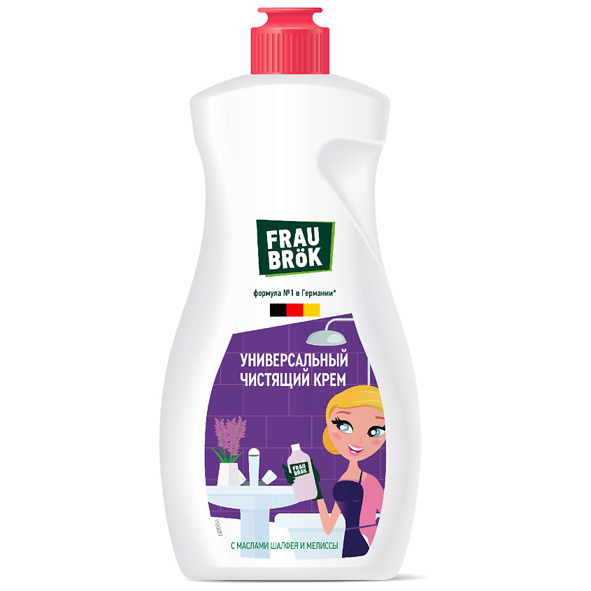 Изображение товара Универсальный чистящий крем Frau Brök 500 мл для кухни и дома