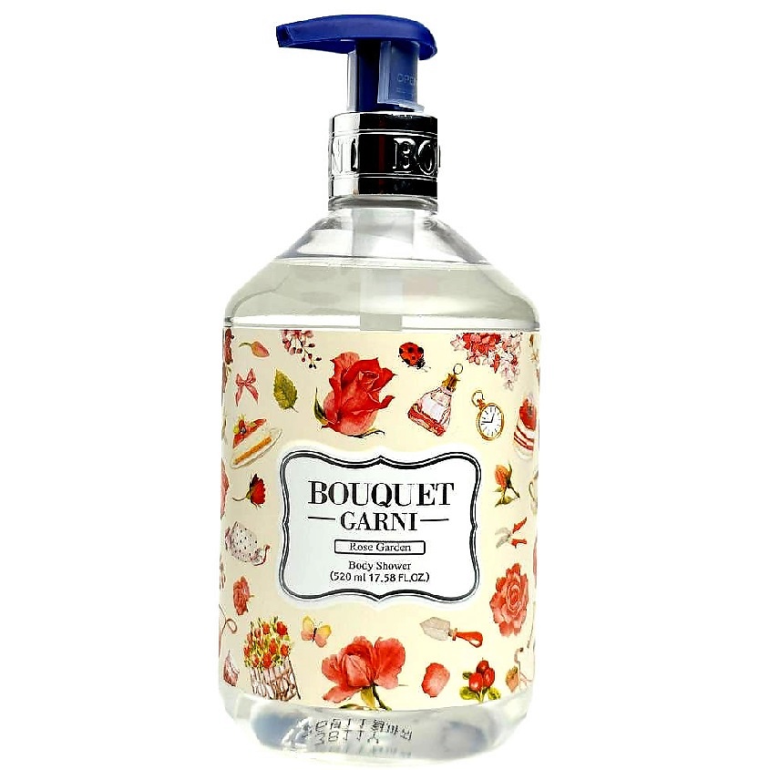 Изображение товара Гель для тела с ароматом розового сада 500 мл Bouquet Garni