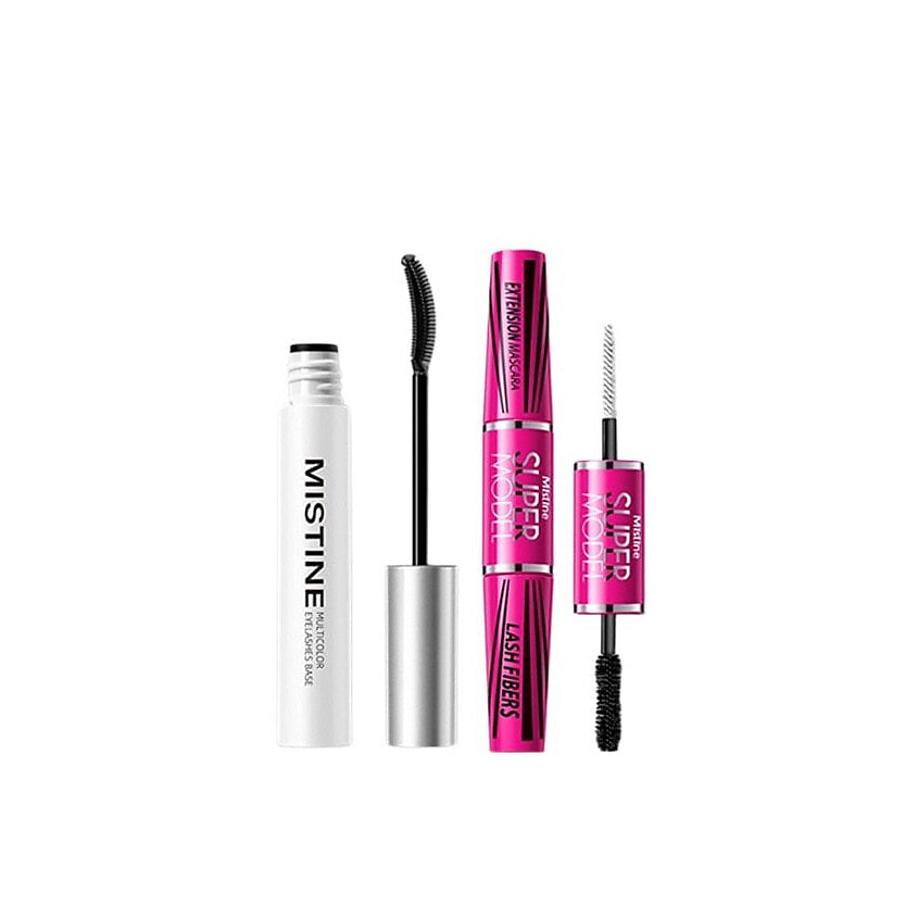 Изображение товара MISTINE Набор: Тушь Super Model + База Multicolor Eelashes Black, 5,5 г + 5 г