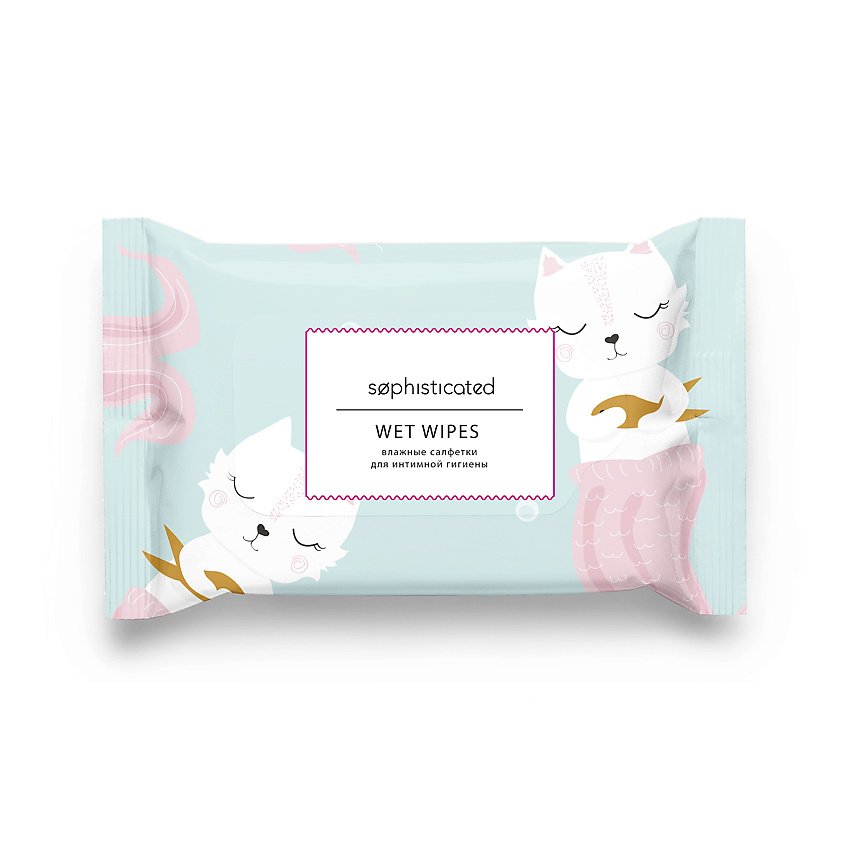 Изображение товара SOPHISTICATED Влажные салфетки для интимной гигиены 15 шт.