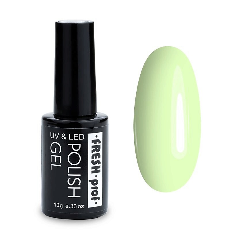 Изображение товара Гель-лак для ногтей Milky Пастельный зеленый 14 FRESH PROF 11 free профессиональный