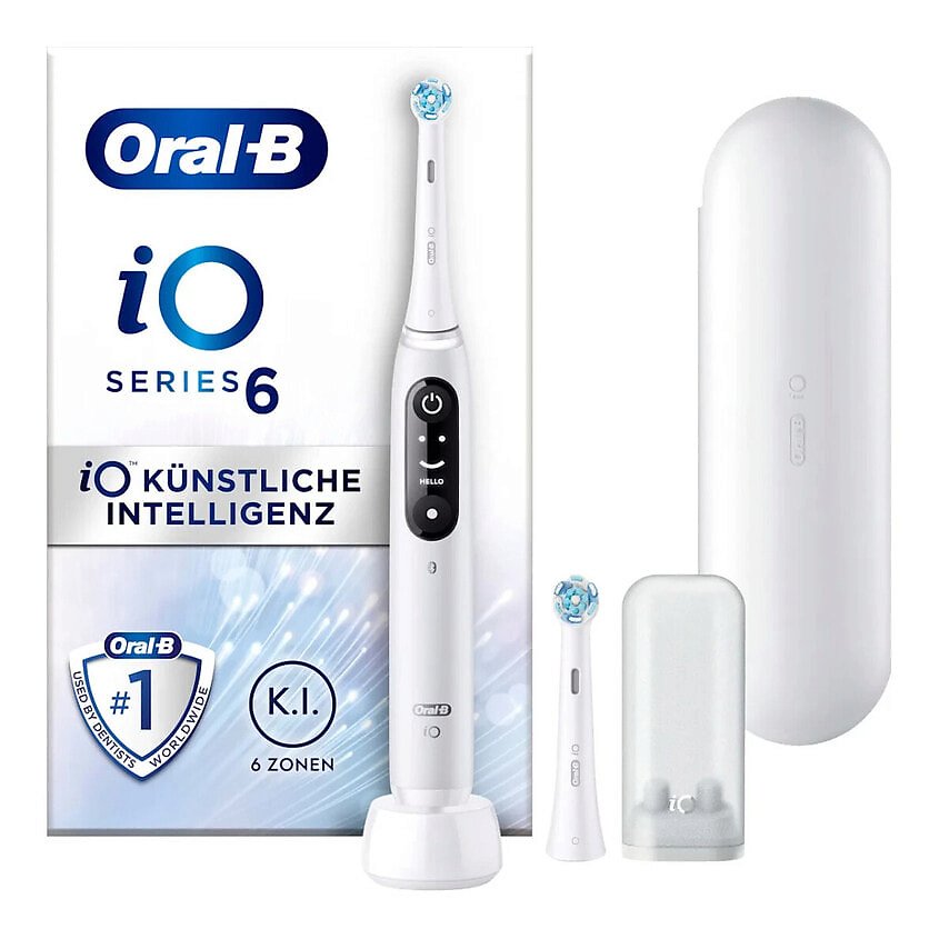 Изображение товара Электрическая зубная щетка ORAL-B iO Series 6 Grey White с интеллектуальными функциями