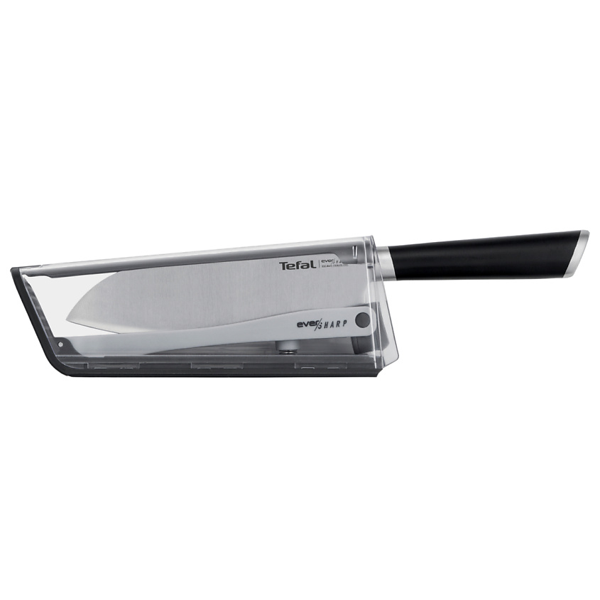Изображение товара Нож-сантоку TEFAL Ever Sharp K2579024 16,5 см с автоматической заточкой