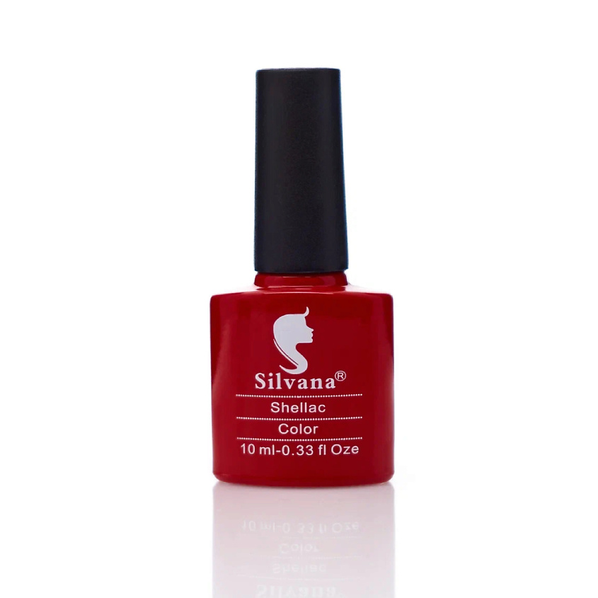 Изображение товара Гель-лак для ногтей SILVANA Shellac Сангина 10 цветов стойкое покрытие