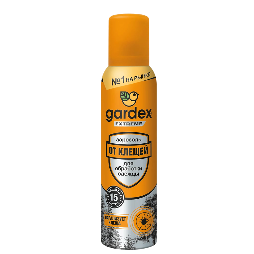 Изображение товара GARDEX Extreme Аэрозоль от клещей, 150 мл