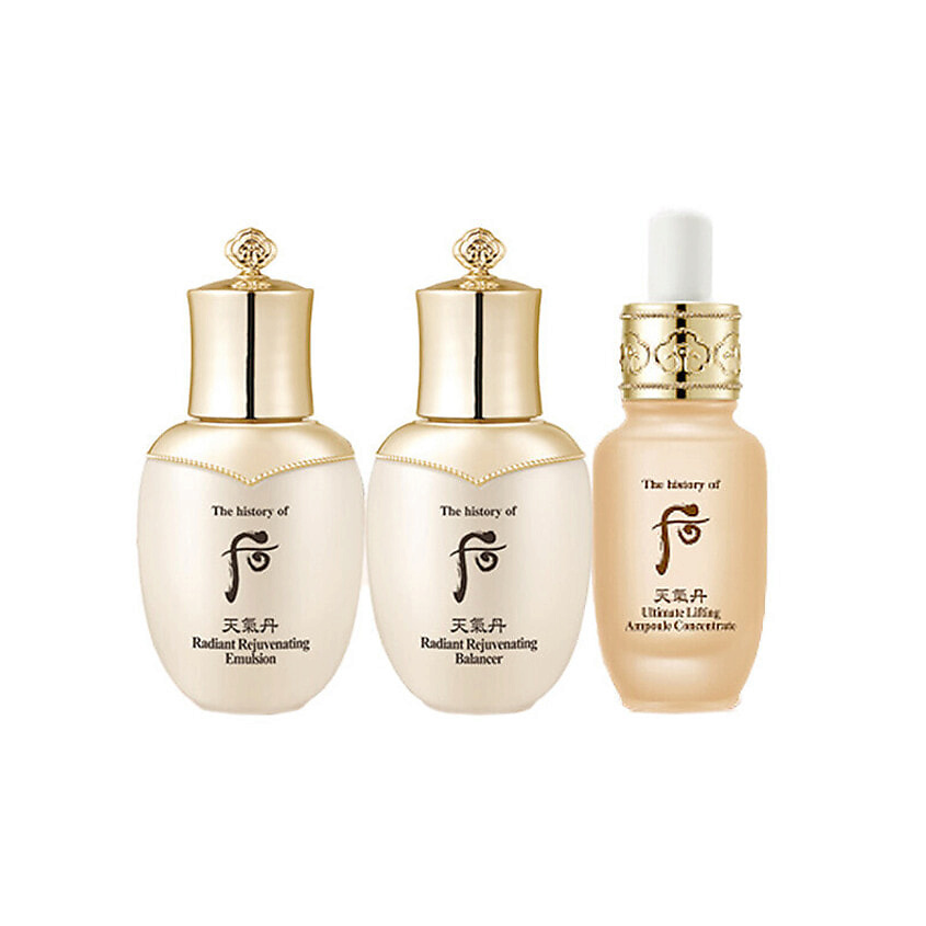 Изображение товара THE HISTORY OF WHOO Набор Cheongidan Radiant Rejuvenating, 25 мл + 25 мл + 8 мл